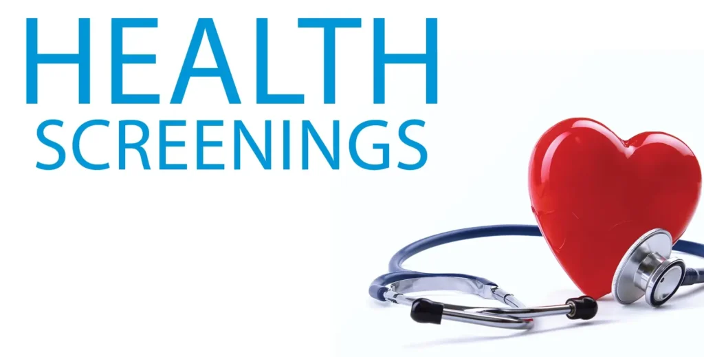 Health screening: Catching Problems Before They Start